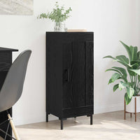 Credenza Olden Rovere Nero 34,5 x 34 x 90 cm 881653