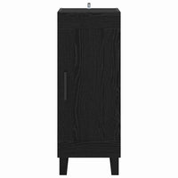 Credenza Rovere Nero 34,5 x 34 x 90 cm 881656