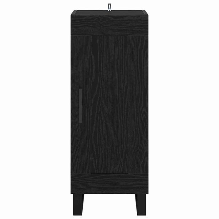 Credenza Rovere Nero 34,5 x 34 x 90 cm 881656