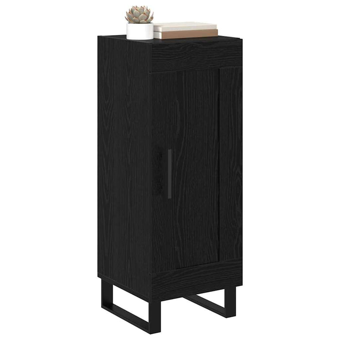 Credenza Rovere Nero 34,5 x 34 x 90 cm 881656