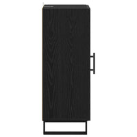 Credenza Rovere Nero 34,5 x 34 x 90 cm 881656