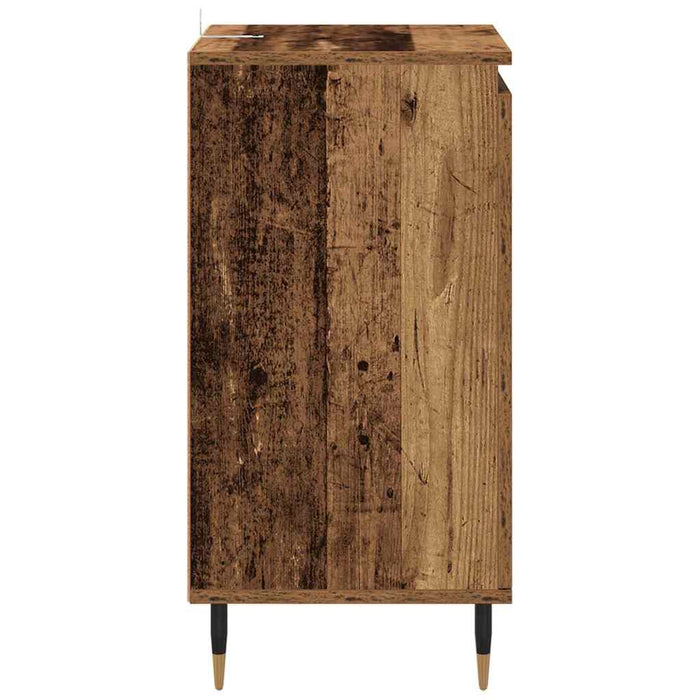 Credenza 2 pcs Legno vecchio 40 x 35 x 70 cm 881681