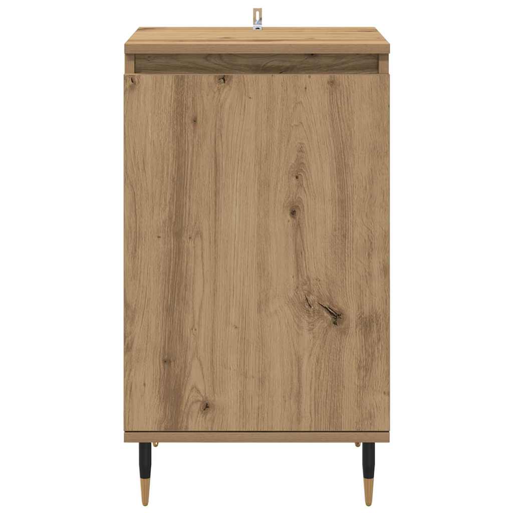 Credenza 2 pz-Set di 2 Buffet-Armadio da cucina Rovere artigianale 40 x 35 x 70 cm