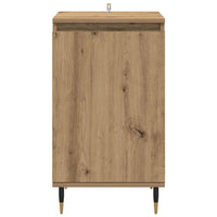 Credenza 2 pz-Set di 2 Buffet-Armadio da cucina Rovere artigianale 40 x 35 x 70 cm