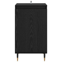 Credenza 2 pcs Rovere Nero 40 x 35 x 70 cm 881683