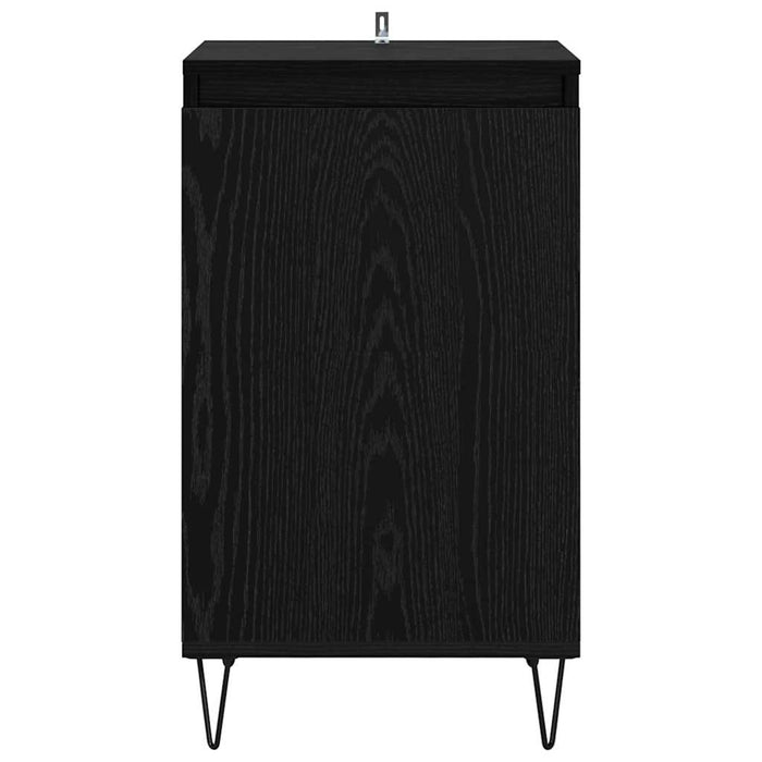 Credenza Rovere Nero 40 x 35 x 70 cm Legno multistrato 881686