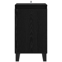 Credenza Rovere Nero 40 x 35 x 70 cm Legno multistrato 881689