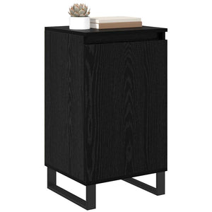 Credenza Rovere Nero 40 x 35 x 70 cm Legno multistrato 881689