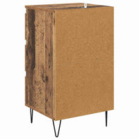 Credenza con cassetto Legno vecchio 40 x 35 x 70 cm 881705
