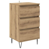 Credenza con cassetto Rovere artigianale 40 x 35 x 70 cm 881706