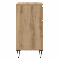 Credenza con cassetto Rovere artigianale 40 x 35 x 70 cm 881706