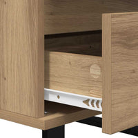 Credenza con cassetto rovere artigianale Legno multistrato 881715