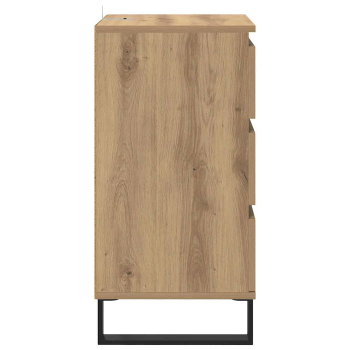 Credenza con cassetto rovere artigianale Legno multistrato 881715