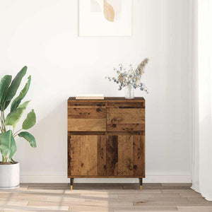 Credenza con cassetto Legno vecchio 60 x 35 x 70 cm 881723