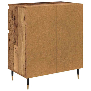 Credenza con cassetto Legno vecchio 60 x 35 x 70 cm 881723