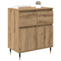 Credenza con cassetto Rovere artigianale 60 x 35 x 70 cm 881724