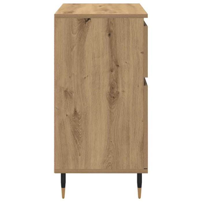 Credenza con cassetto Rovere artigianale 60 x 35 x 70 cm 881724
