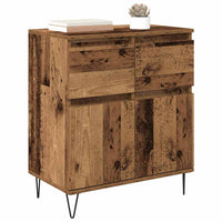 Credenza con cassetto Legno vecchio 60 x 35 x 70 cm 881732