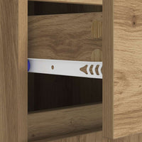 Credenza con cassetto Rovere artigianale 60 x 35 x 70 cm 881733