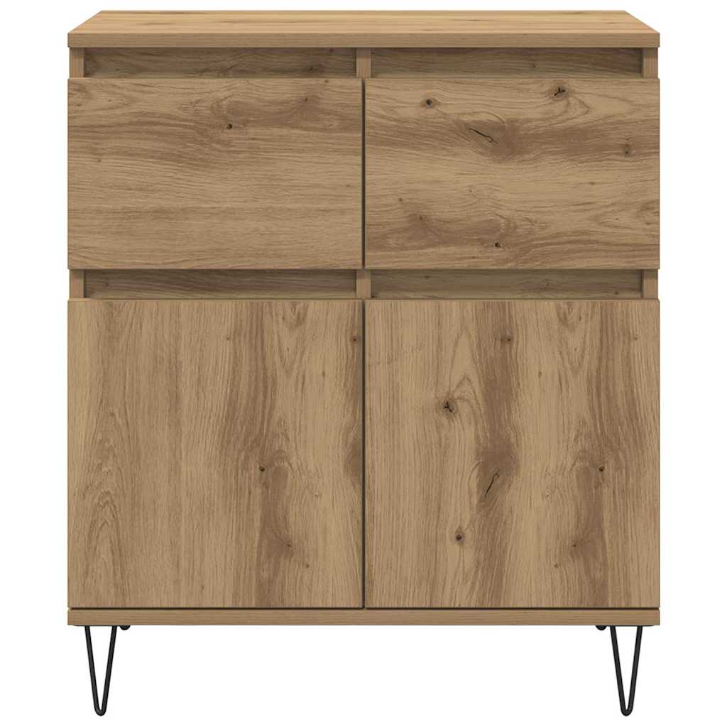 Credenza con cassetto Rovere artigianale 60 x 35 x 70 cm 881733