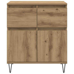 Credenza con cassetto Rovere artigianale 60 x 35 x 70 cm 881733