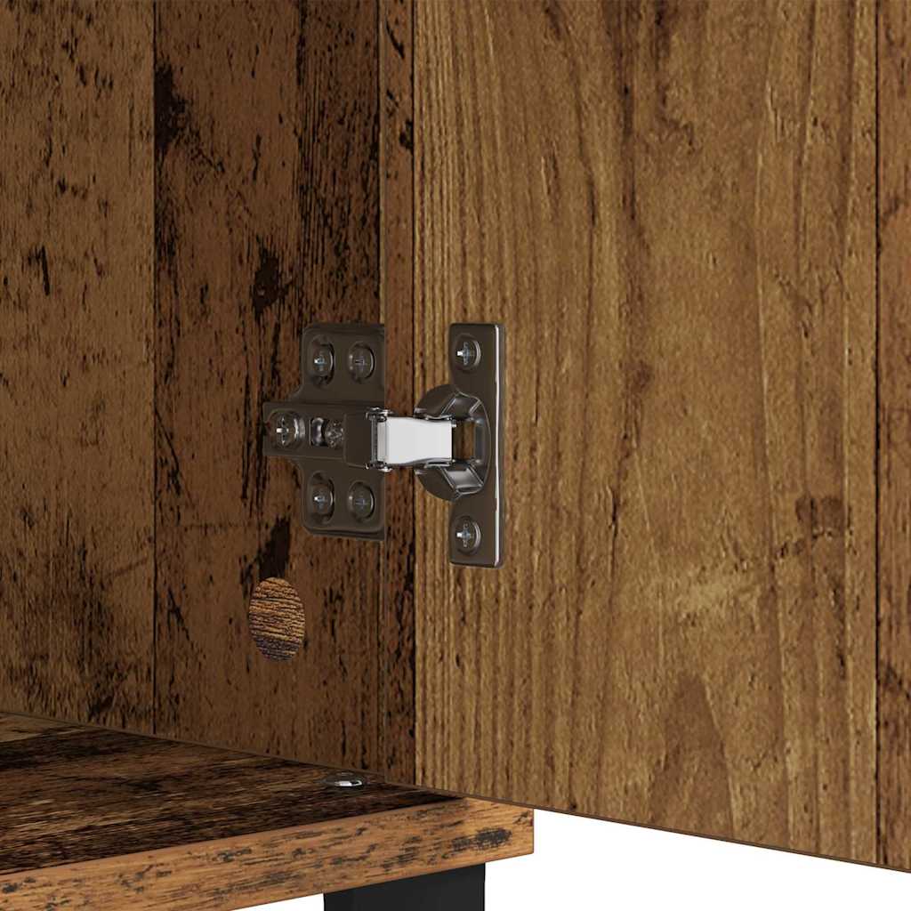 Credenza con cassetto Legno vecchio 60 x 35 x 70 cm 881741