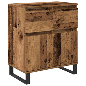 Credenza con cassetto Legno vecchio 60 x 35 x 70 cm 881741