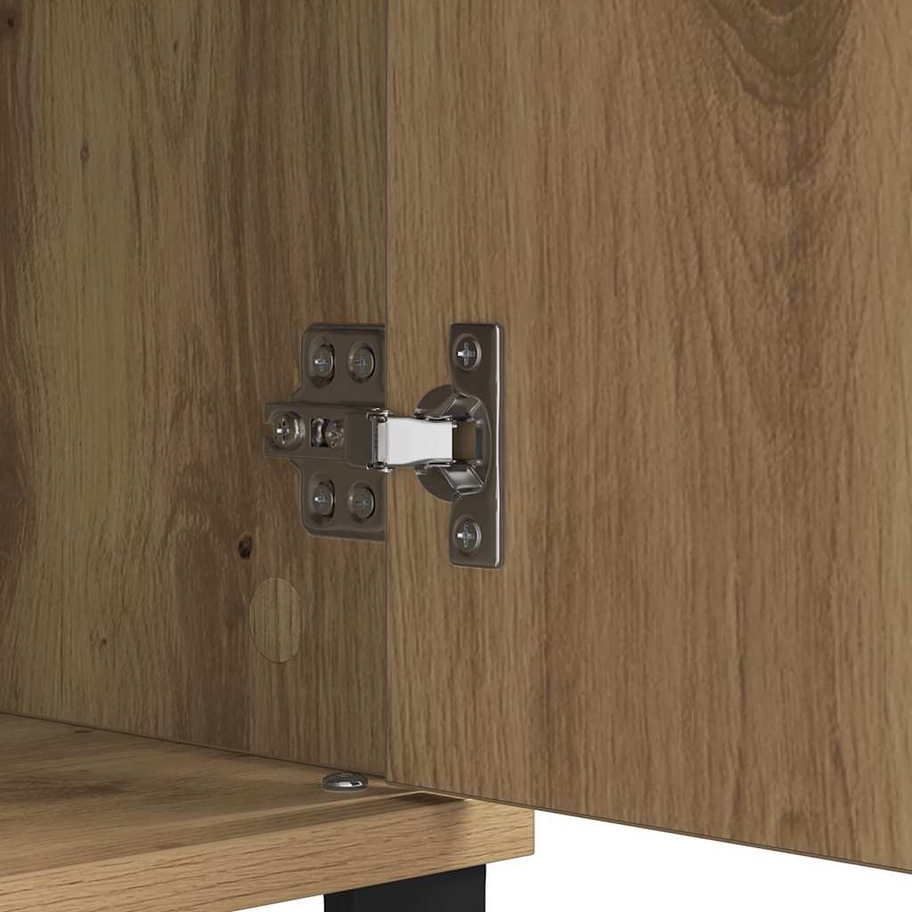 Credenza con cassetto Rovere artigianale 60 x 35 x 70 cm 881742