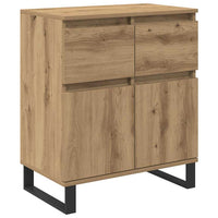 Credenza con cassetto Rovere artigianale 60 x 35 x 70 cm 881742