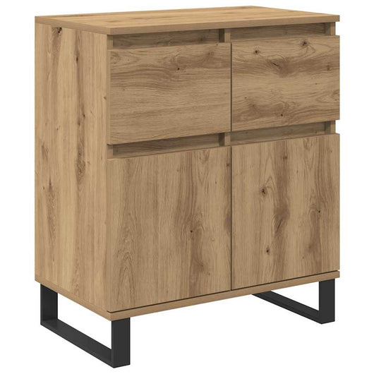 Credenza con cassetto Rovere artigianale 60 x 35 x 70 cm 881742