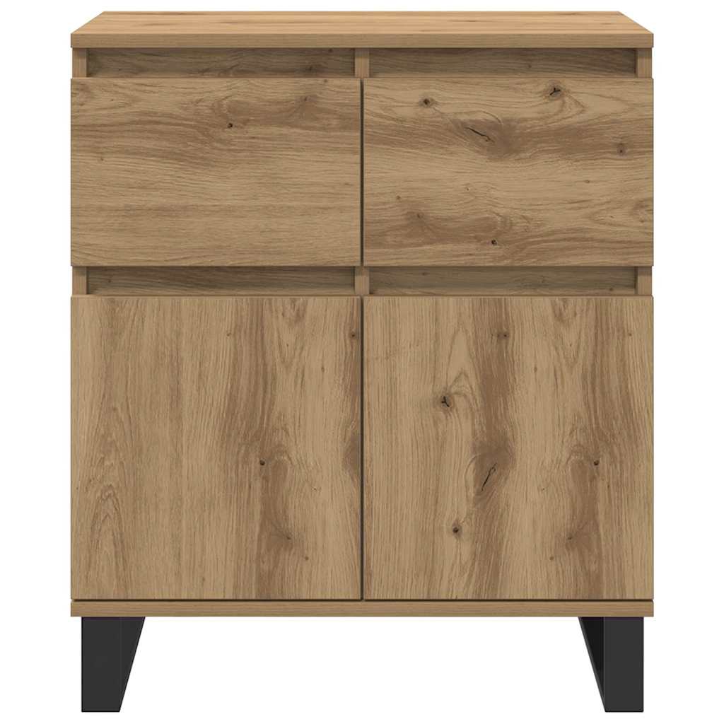 Credenza con cassetto Rovere artigianale 60 x 35 x 70 cm 881742