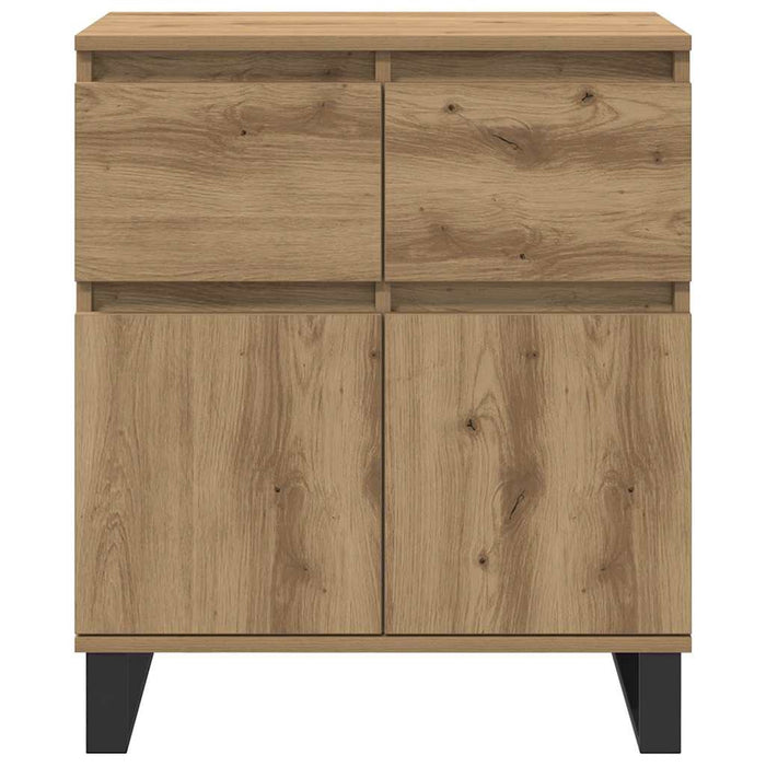 Credenza con cassetto Rovere artigianale 60 x 35 x 70 cm 881742