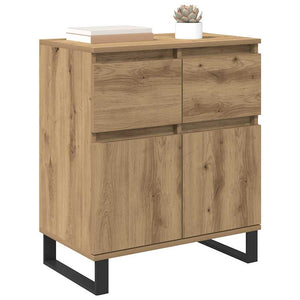 Credenza con cassetto Rovere artigianale 60 x 35 x 70 cm 881742