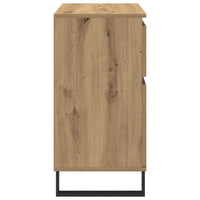 Credenza con Cassetto-Buffet-Armadio da cucina Rovere artigianale 60 x 35 x 70 cm 706077