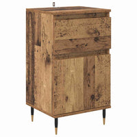 Credenza con cassetto Legno vecchio 40 x 35 x 70 cm 881750