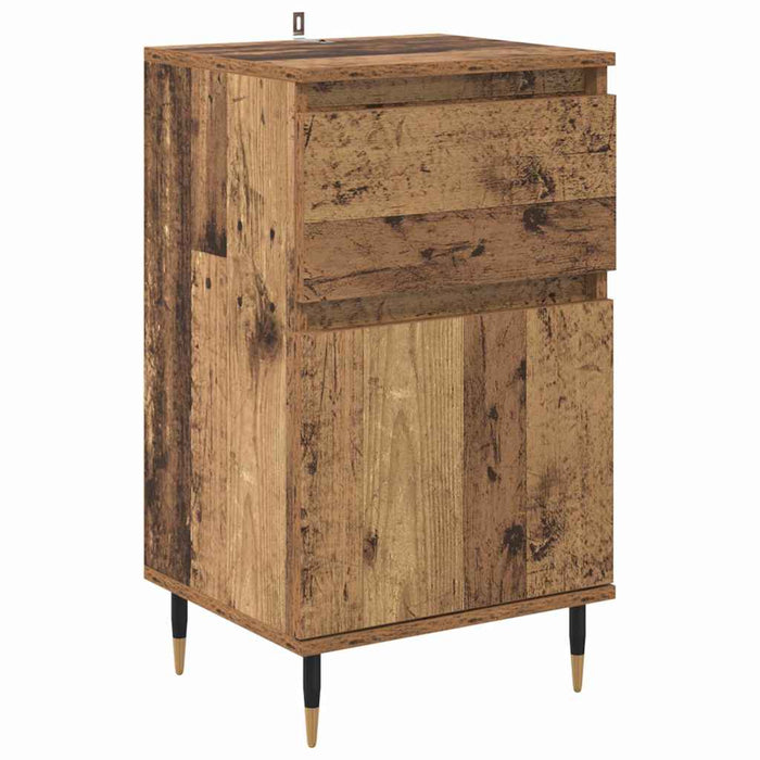 Credenza con cassetto Legno vecchio 40 x 35 x 70 cm 881750