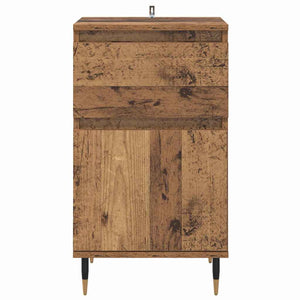 Credenza con cassetto Legno vecchio 40 x 35 x 70 cm 881750