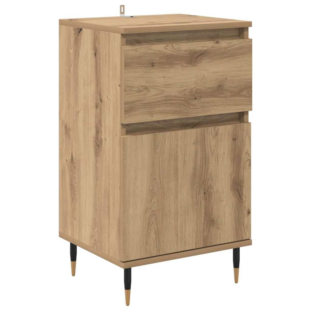 Credenza con cassetto Rovere artigianale 40 x 35 x 70 cm 881751