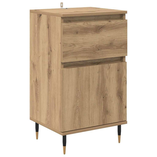 Credenza con cassetto Rovere artigianale 40 x 35 x 70 cm 881751