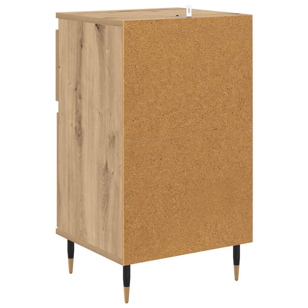 Credenza con cassetto Rovere artigianale 40 x 35 x 70 cm 881751