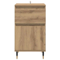 Credenza con cassetto Rovere artigianale 40 x 35 x 70 cm 881751