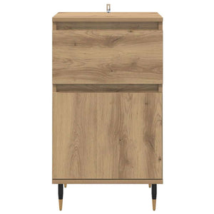 Credenza con cassetto Rovere artigianale 40 x 35 x 70 cm 881751