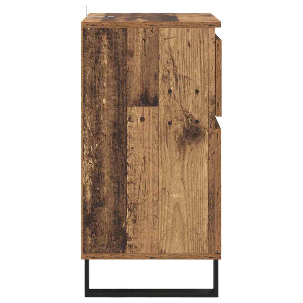 Credenza-Buffet-Armadio da cucina Legno vecchio 35 x 40 x 70 cm Legno multistrato 494817