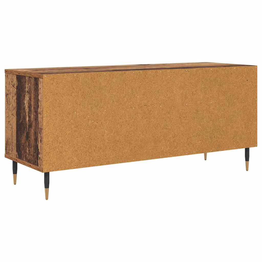 Mobile TV con cassetto-Credenza TV-Console TV Legno vecchio 100 x 34,5 x 44,5 cm 806656