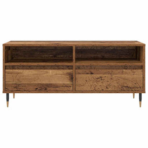 Mobile TV con cassetto-Credenza TV-Console TV Legno vecchio 100 x 34,5 x 44,5 cm 806656