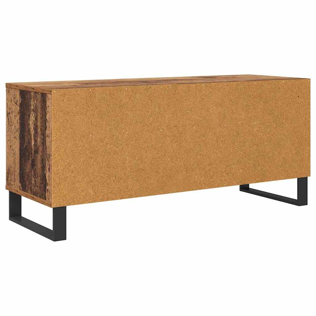 Mobile TV con cassetto-Credenza TV-Console TV Legno vecchio 100 x 34,5 x 44,5 cm 902731