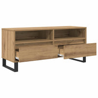 Mobile TV con cassetto-Credenza TV-Console TV Rovere artigianale 100 x 34,5 x 44,5 cm 724224