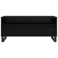 Mobile TV con cassetto-Credenza TV-Console TV Rovere Nero 100 x 34,5 x 44,5 cm 553901