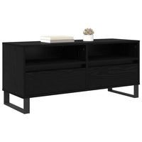 Mobile TV con cassetto-Credenza TV-Console TV Rovere Nero 100 x 34,5 x 44,5 cm 553901