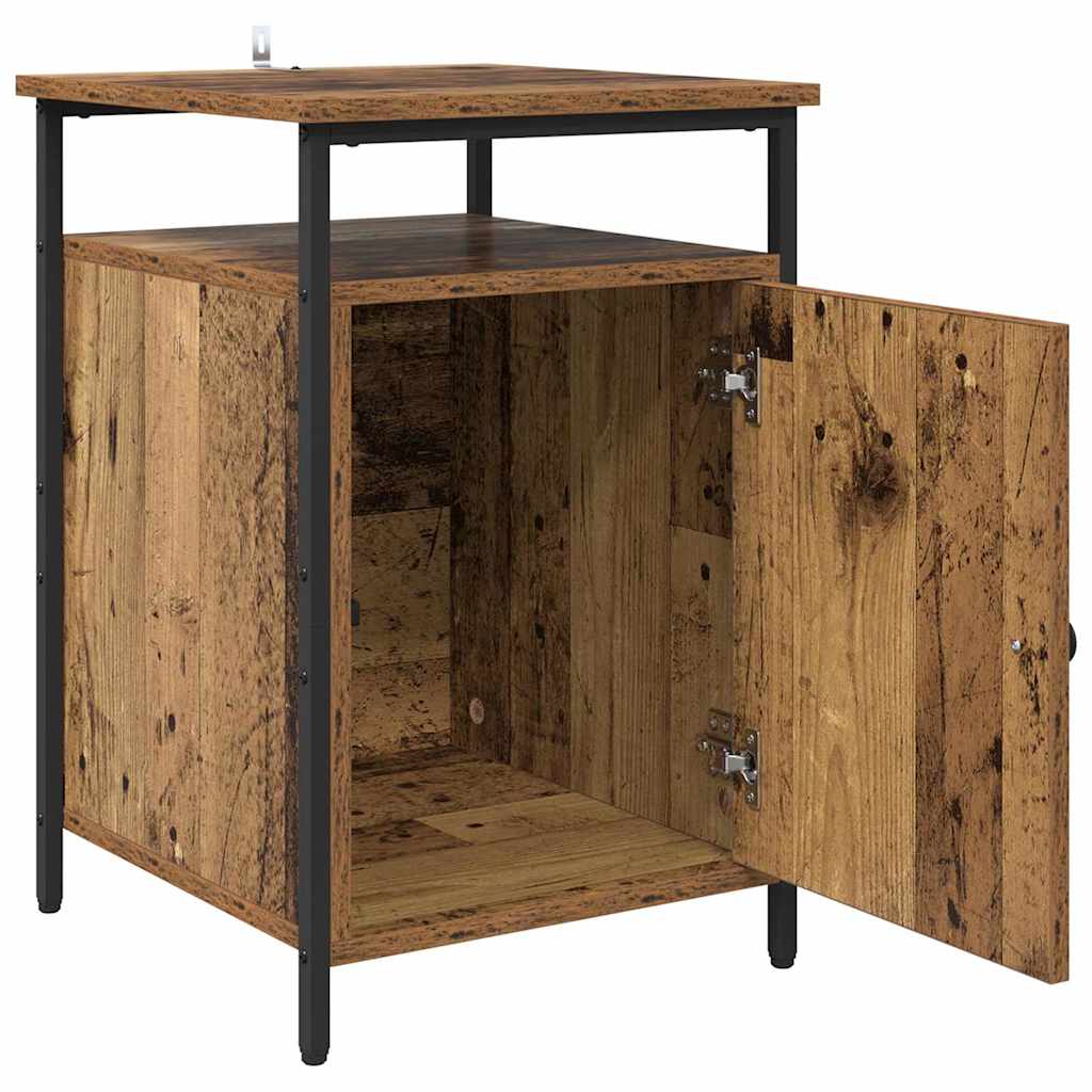 Armadio da Notte 2 pcs Legno vecchio 40 x 42 x 60cm 881807